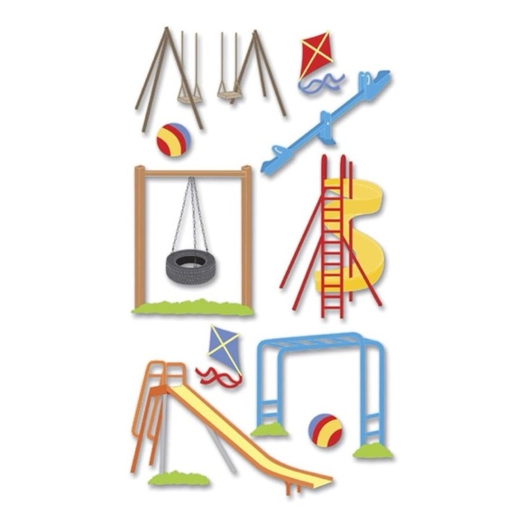 JOLEE’S BOUTIQUE DIMENSIONAL STICKERS PARK FUN - BRAND NEW - Picture 2 of 2